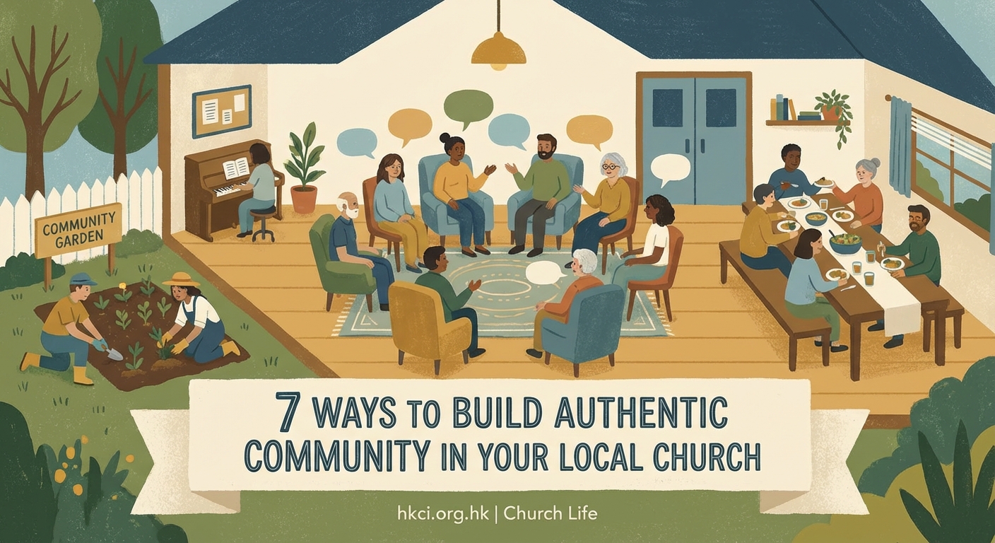7 Ways to Build Authentic Community in Your Local Church - Illustration 2
