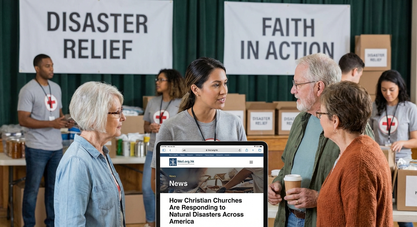 How Christian Churches Are Responding to Natural Disasters Across America - Illustration 1
