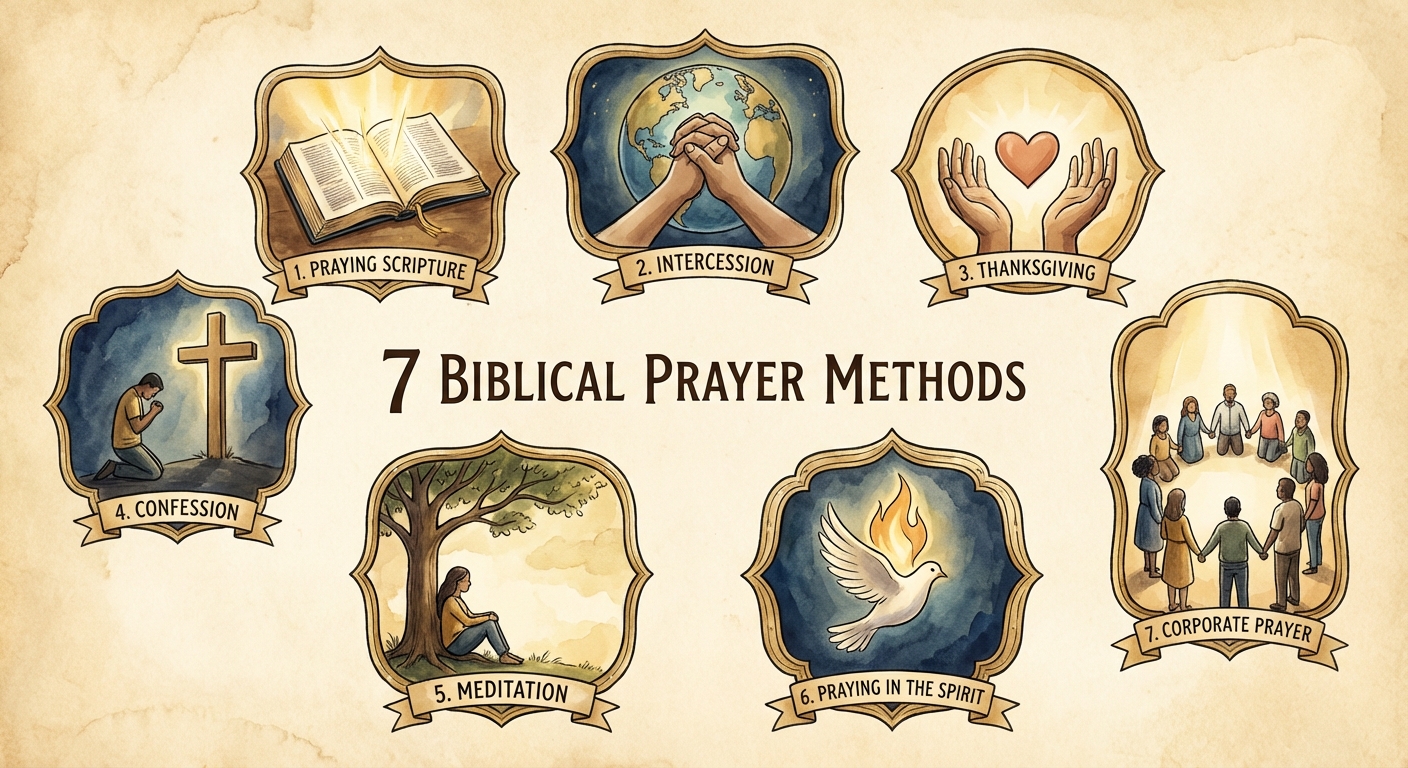 7 Biblical Prayer Methods Every Christian Should Know — 1