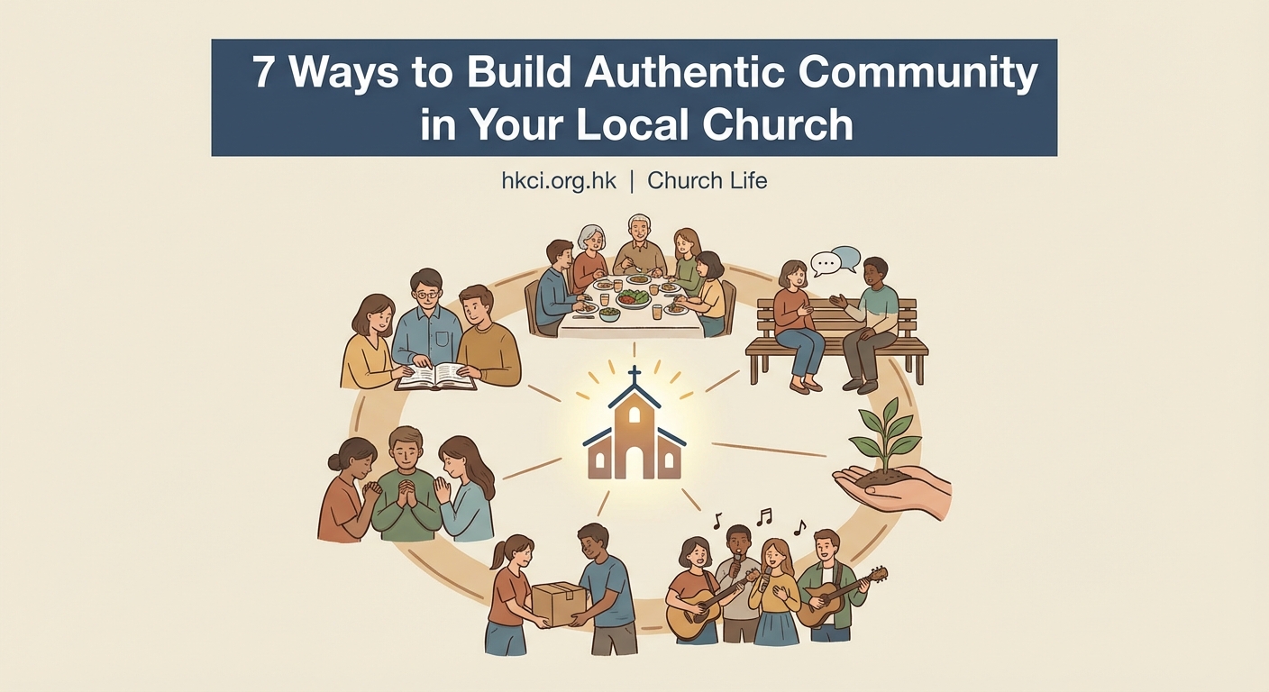 7 Ways to Build Authentic Community in Your Local Church — 1