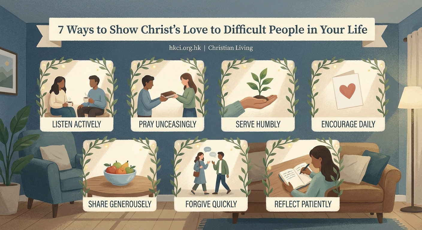 7 Ways to Show Christ's Love to Difficult People in Your Life — 1