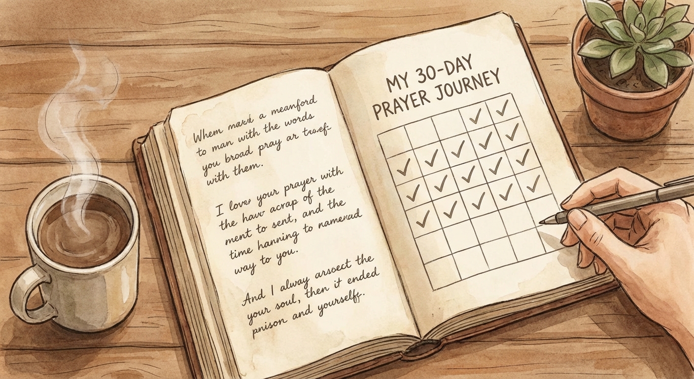 The 30-Day Prayer Challenge: Building a Daily Prayer Habit That Sticks - Illustration 3