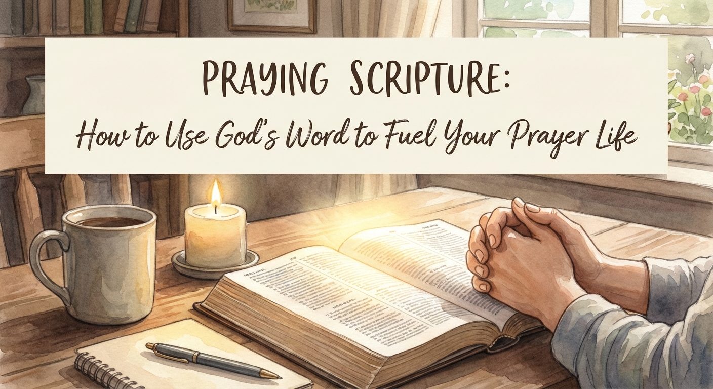 Praying Scripture: How to Use God's Word to Fuel Your Prayer Life - Illustration 1