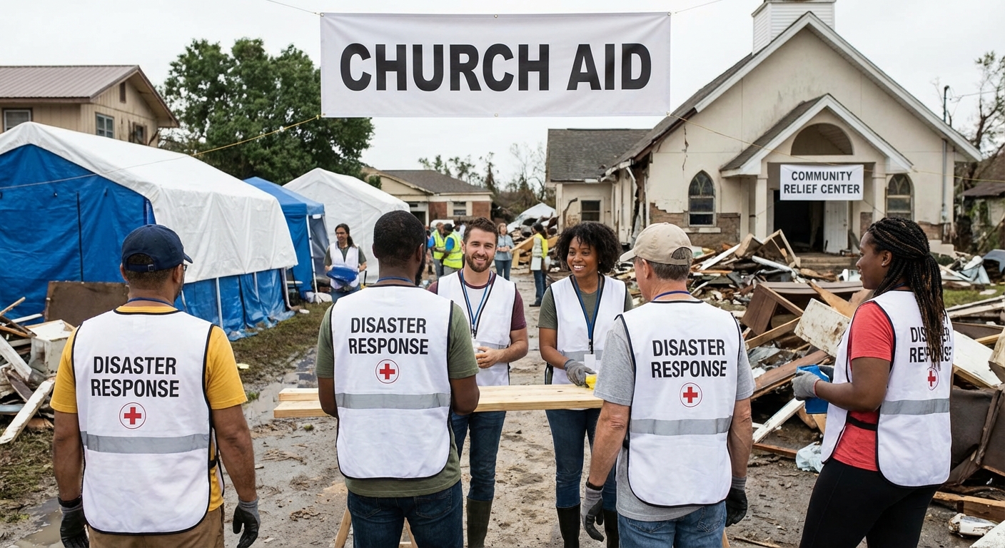 How Christian Churches Are Responding to Natural Disasters Across America