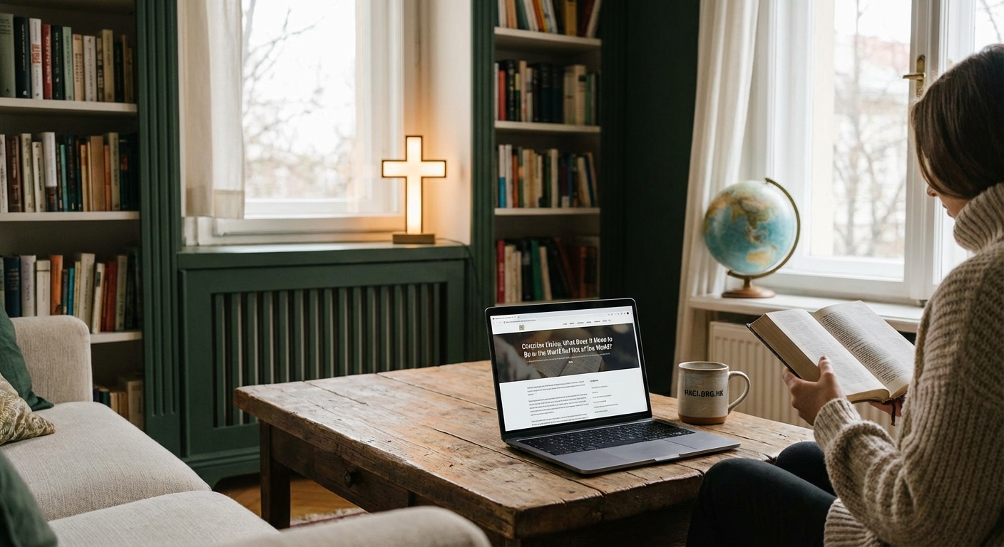 What Does It Mean to Be in the World but Not of the World? — 2