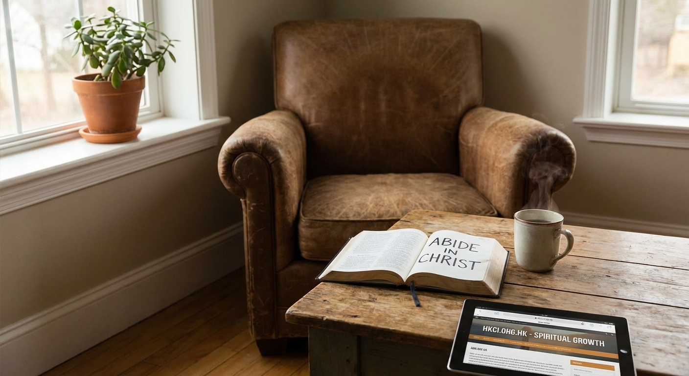 What Does It Really Mean to Abide in Christ? — 1