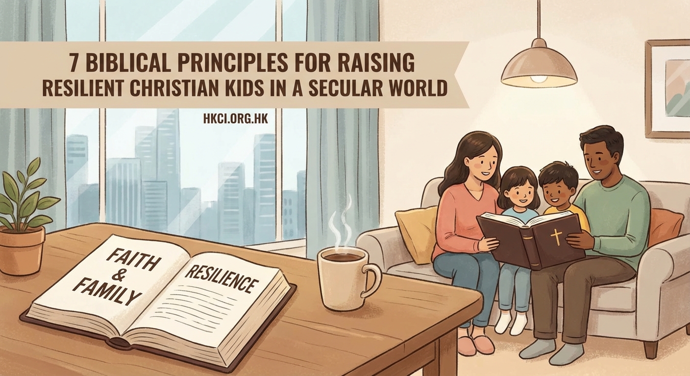 7 Biblical Principles for Raising Resilient Christian Kids in a Secular World - Illustration 1